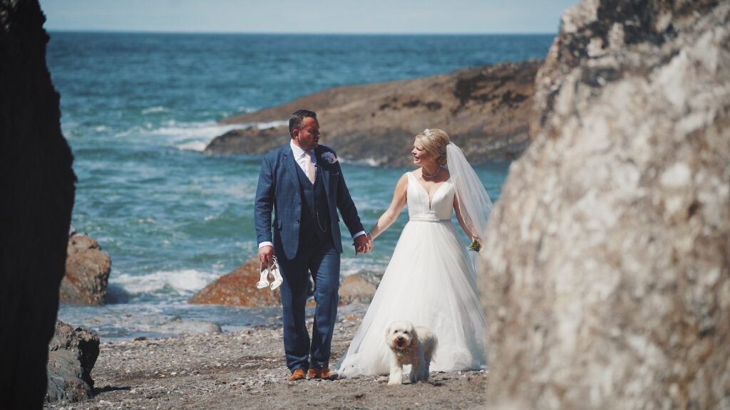 Advantages for wedding video  - Speeches and food Stunning. Beaches are always nice, b ut it's not just wide blue ocean, which is obviously a theme for Cornwall - there's a lot going on in the background. We shot so much for Phil and Holly's wedding video! As amazing as it is in the day, it all changes at night - north coast sunsets are stunning!!