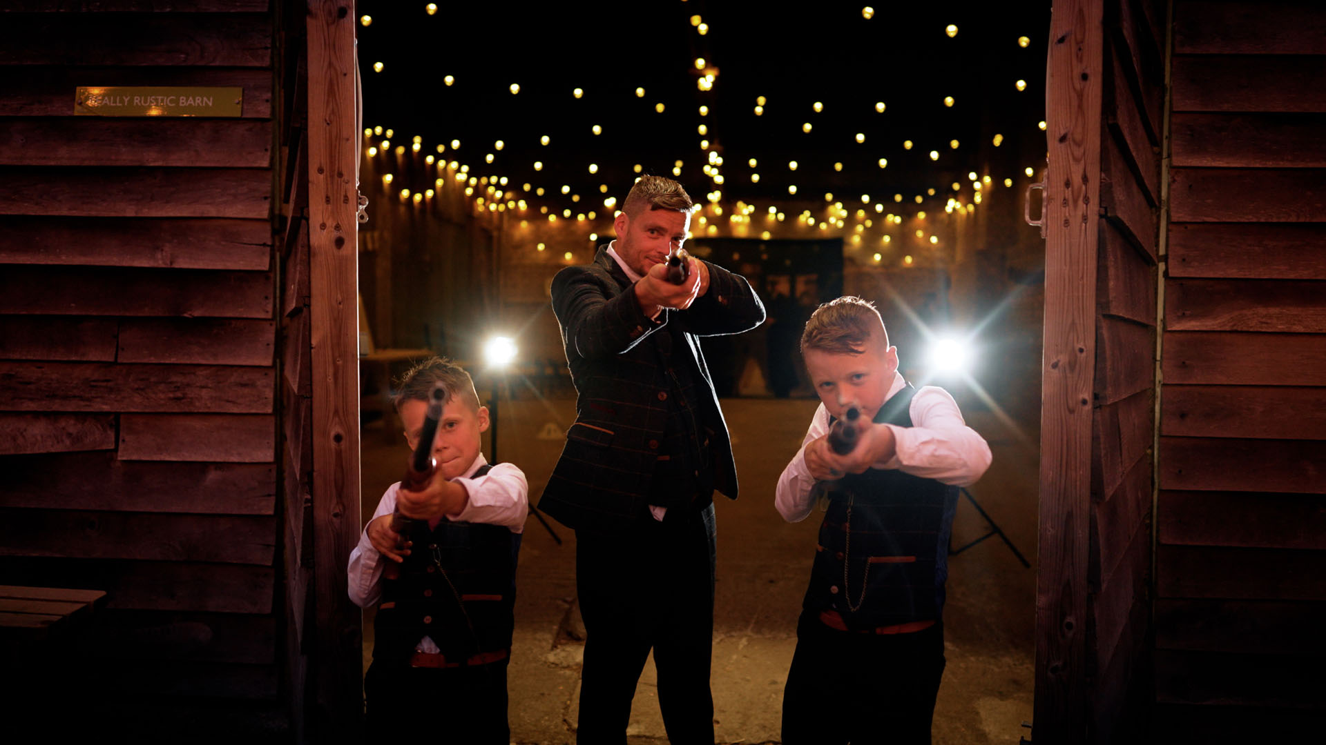 Peaky Blinders Wedding Video at The Green, Cornwall