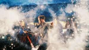 Fire Performer Wedding Video Cornwall The Green